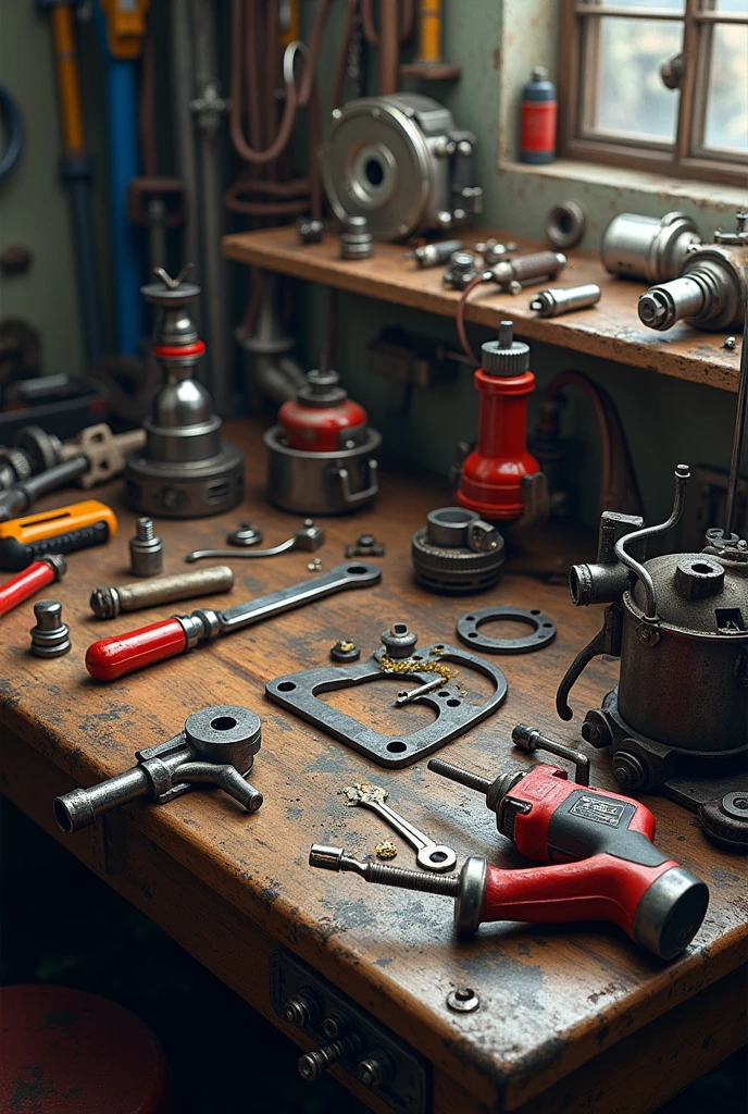 Mechanic&#39;s tool table 