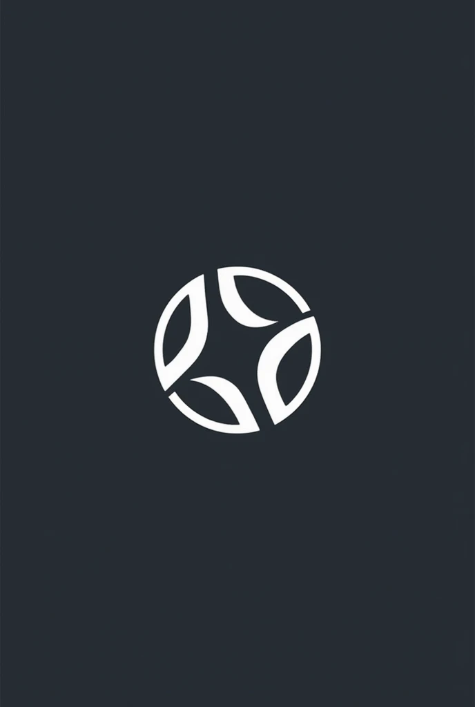 minimalist yet striking football league logo
