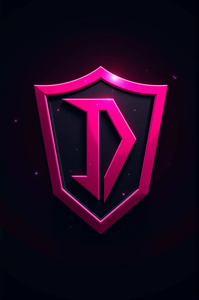 make shield for pink and black interclass team name danone9D 