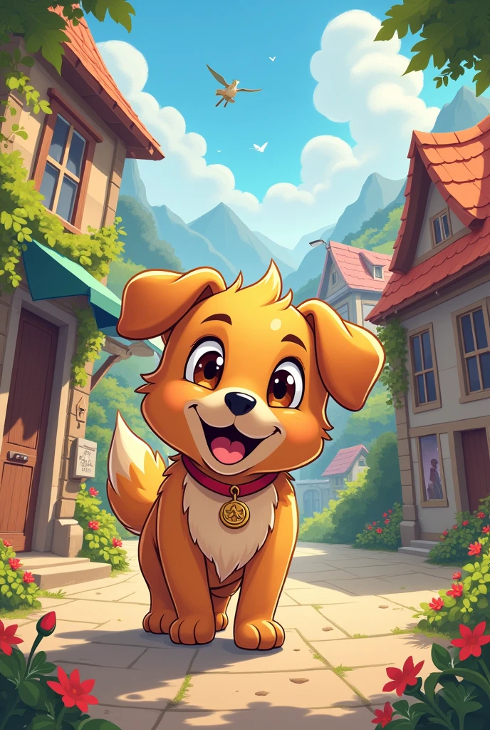 I need a comic about a dog, more than 5 pages long