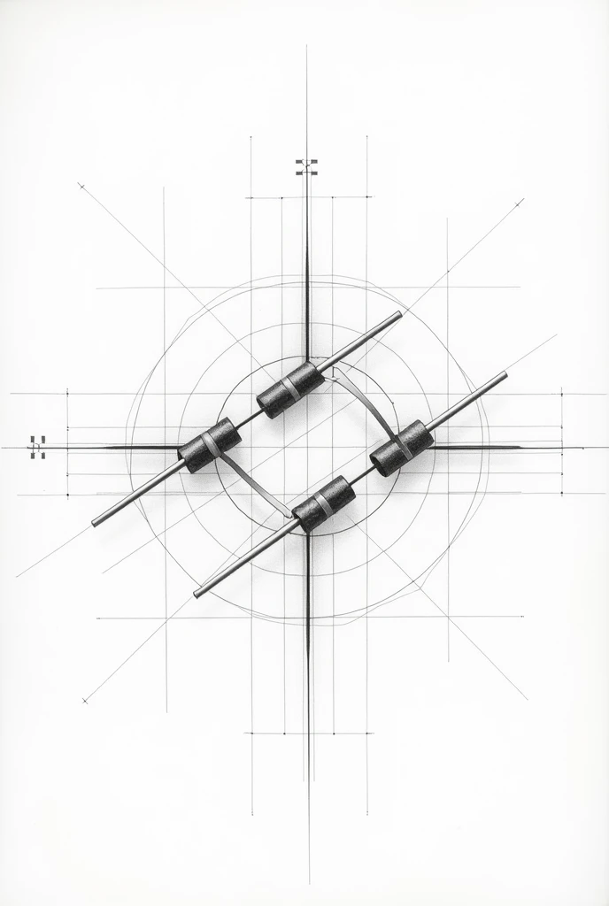 drawing of a diode bridge