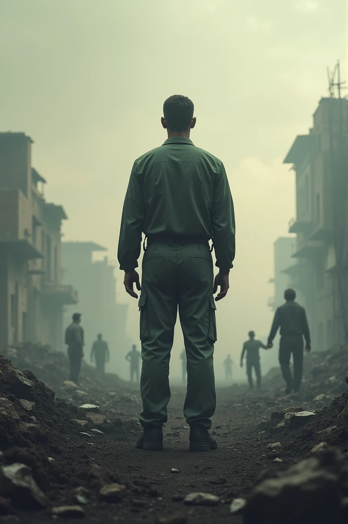 An image representing a norm of international humanitarian law
