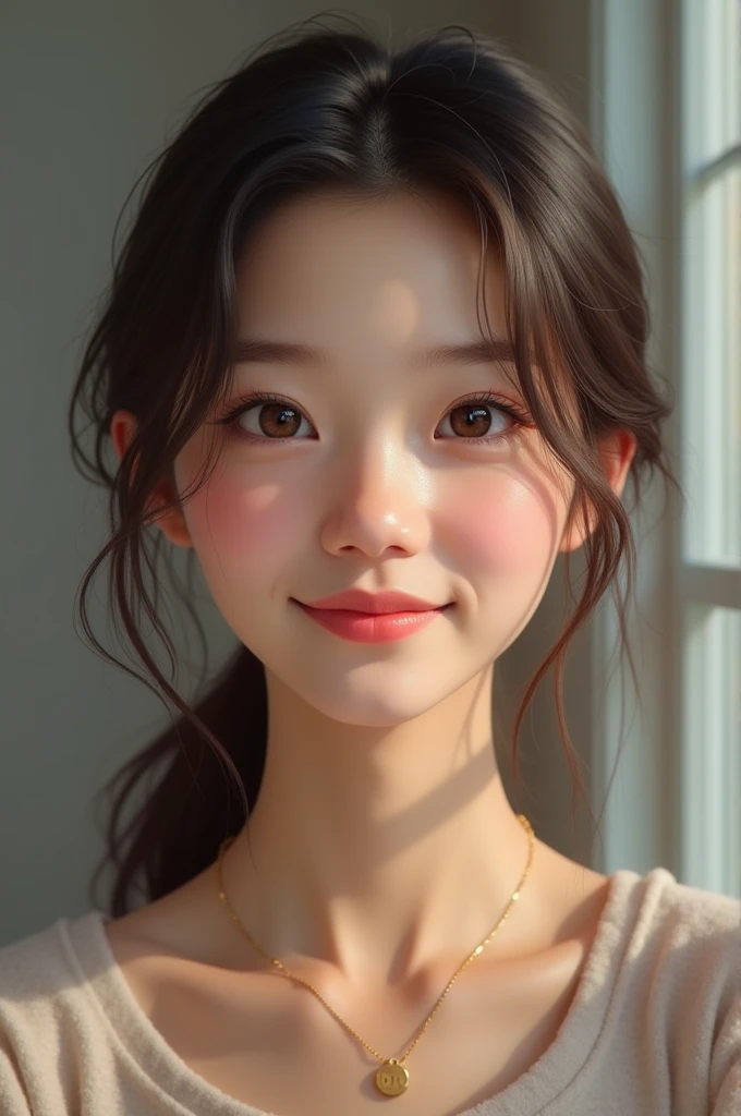 Realistic image of me try to create how you think I look like