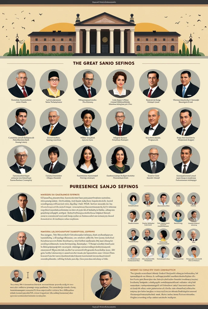 infographic of the great sanjo sefinos of the national educational institution of san jose