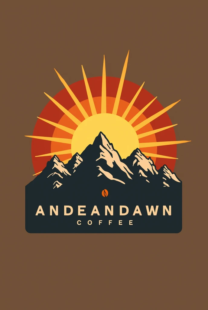 Logo for coffee brand "Andean dawn"