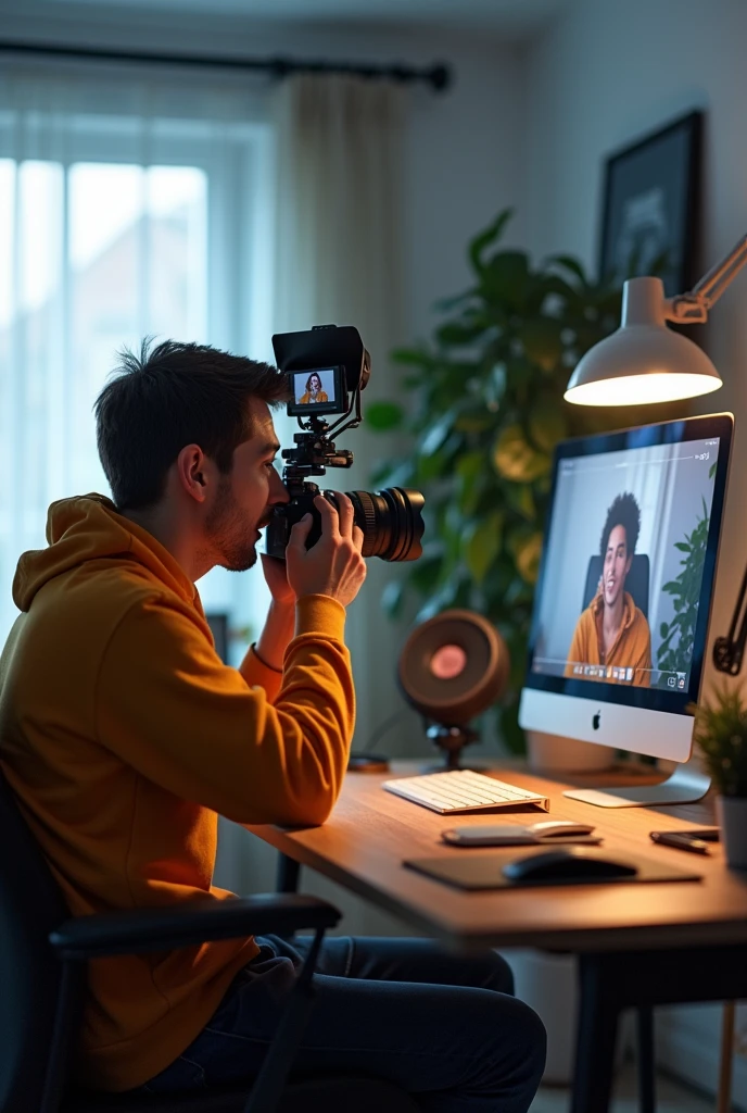 YouTube camera video recording scenario