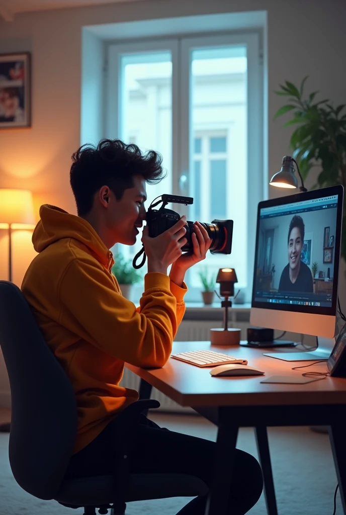 YouTube camera video recording scenario