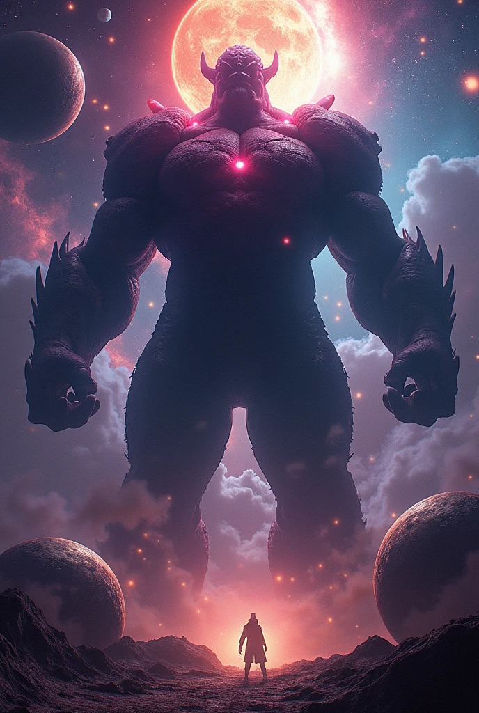 Galactus eating planets like a meal