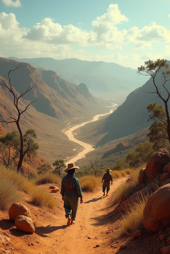 A scene showing the Brazilian northeastern backlands, com um zoom de 0,5x