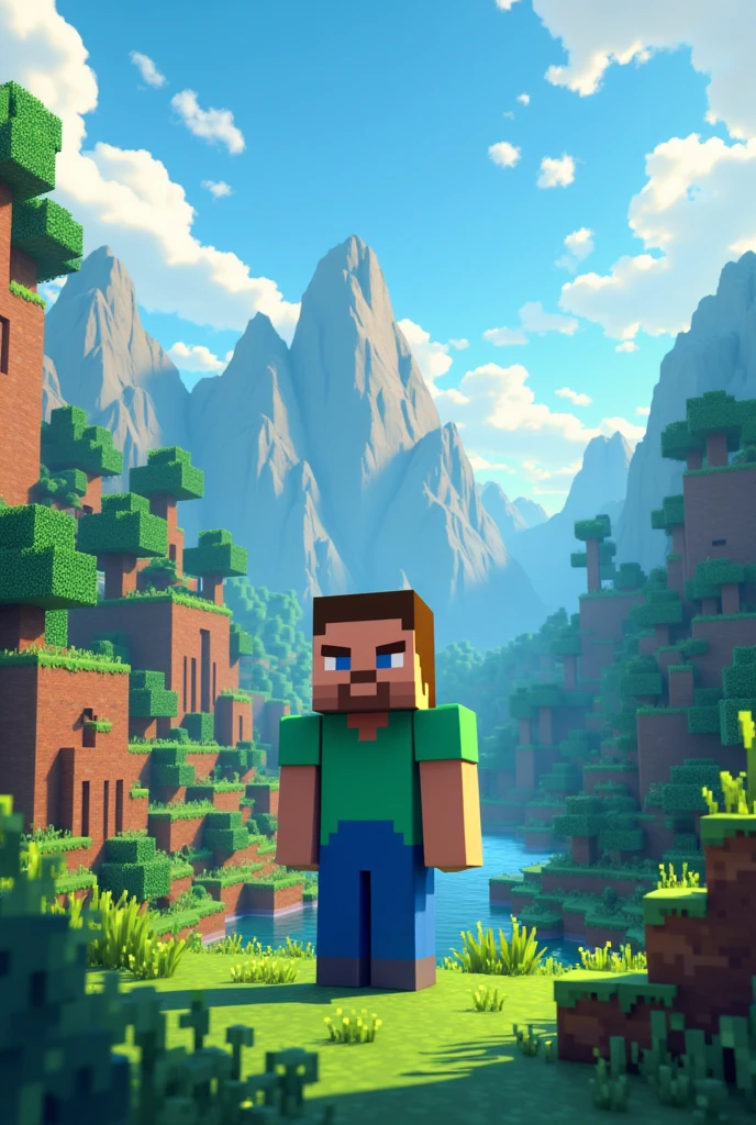 Minecraft player
