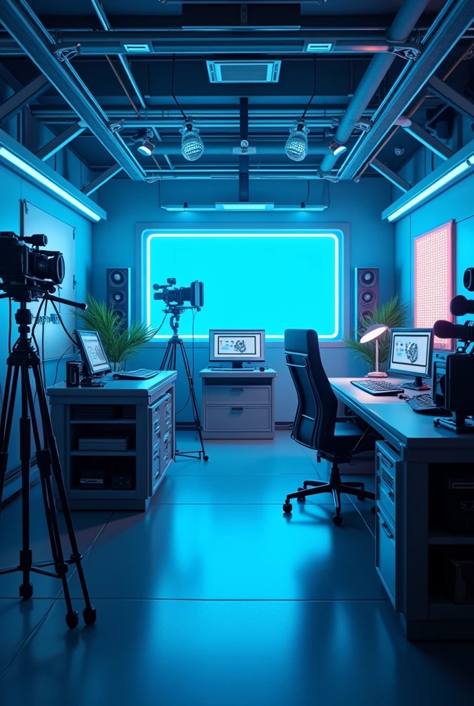YouTube video recording scenario without people 