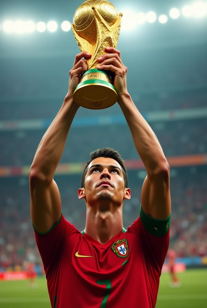 cristiano ronaldo winning the world cup