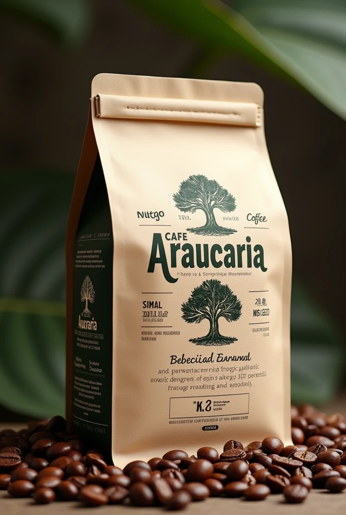 A Coffe brand named “Cafe Araucaria”