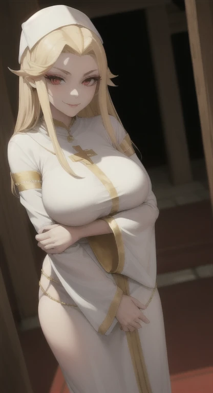 High resolution, 8K, Detailed face, Grab her breasts, Show off your breasts, fairy tail lucy heartfilia, ((Dark brown eyes)), ((Completely naked)),Detailed pussy,, ((Large Breasts)), Slim and thin, Her body is in equal proportion to her breasts)), Front view, Four fingers and a thumb, ((2 hands blonde hair, beautiful, Staring at the audience, Blushing,Disgust,