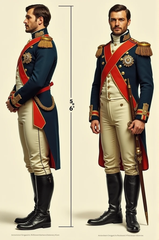 A Side by side Comparison Of Napoleon s Height 5 6 With An Average 