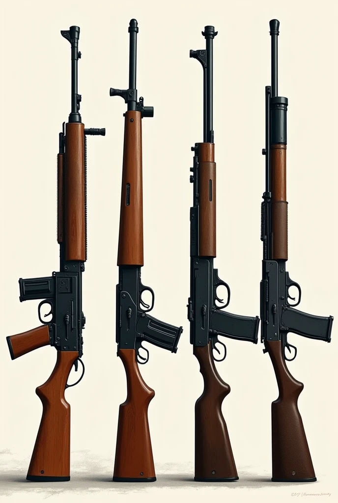 4 principles rifles of the world image 8k