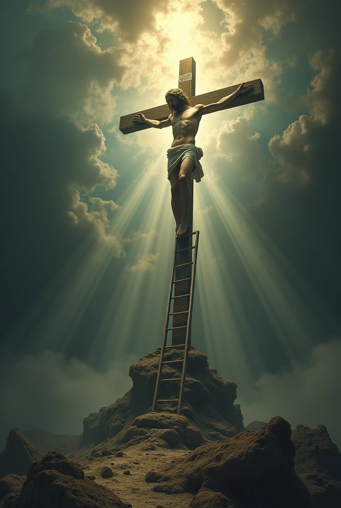 " off the cross , Nochay another ladder to climb to heaven"
