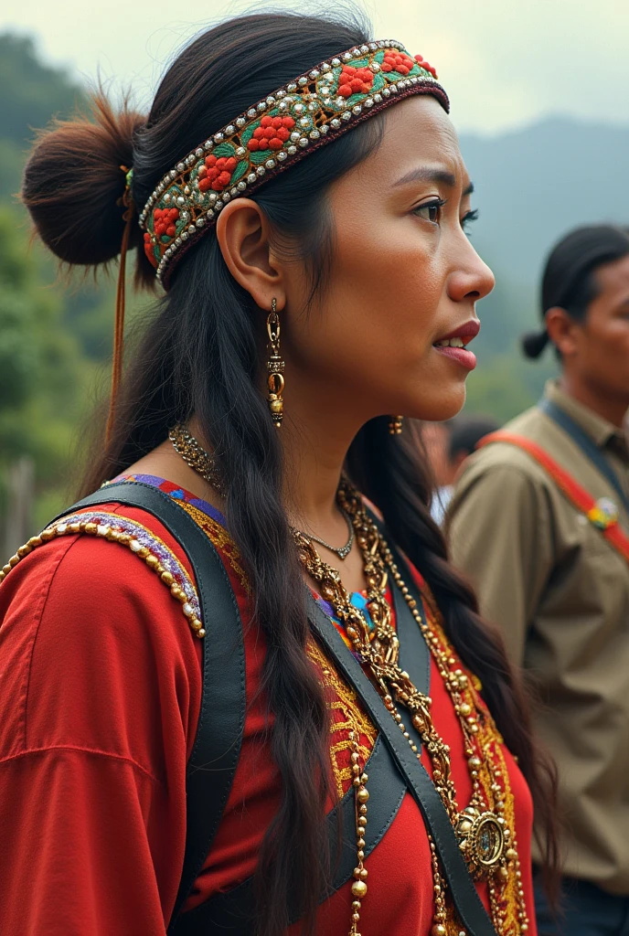 Photographs or illustrations of indigenous peoples or minorities before plurinational recognition