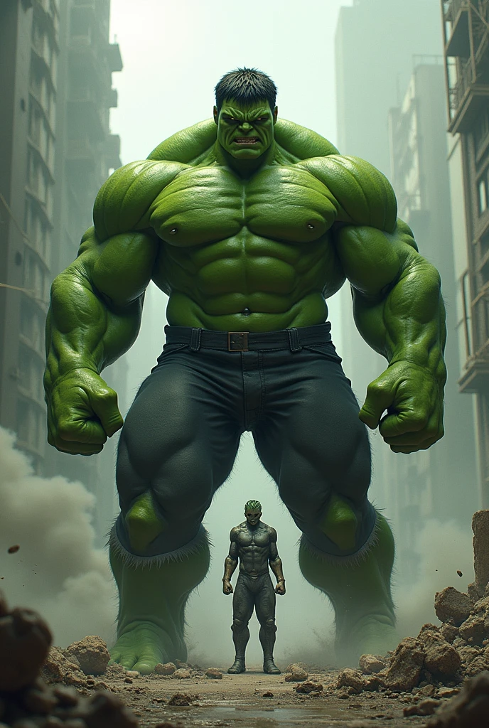 Hulk and a side by side