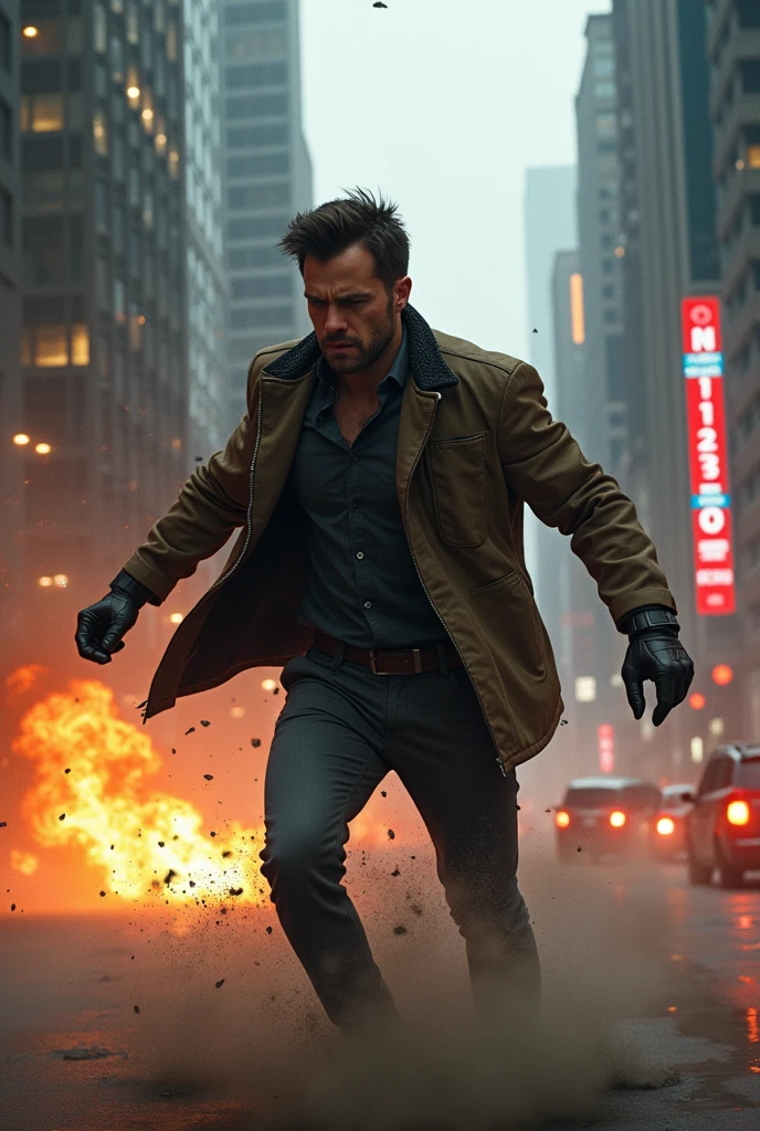 You could create an image with the concept of marginalist but with an action genre