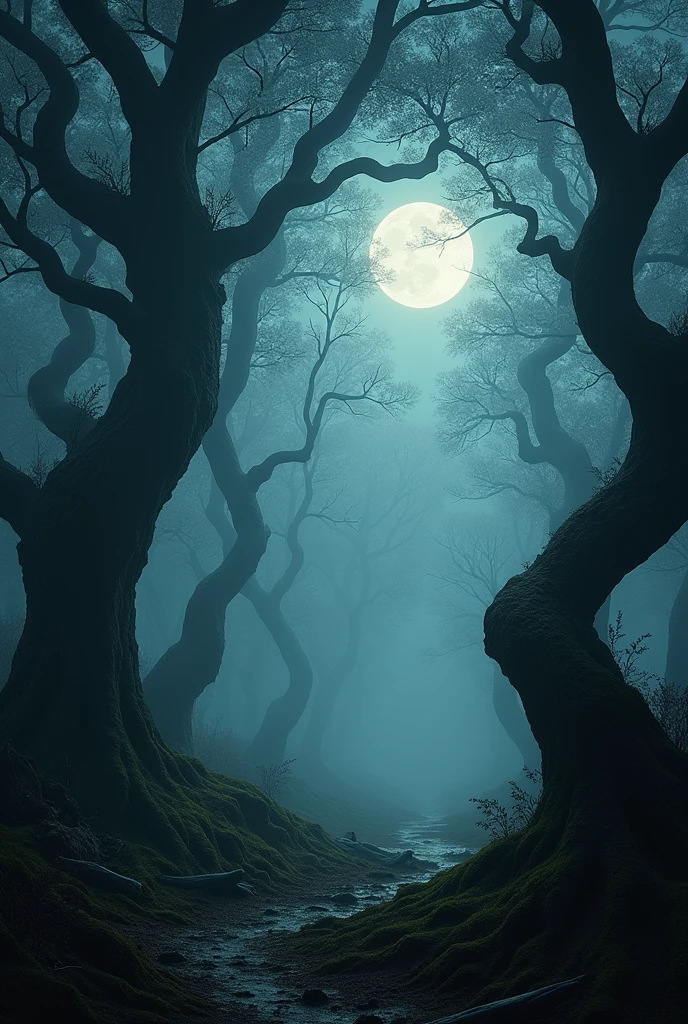 A forest that interprets mystery, curiosity, and drama