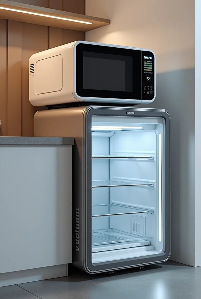 a microwave that is also a freezer