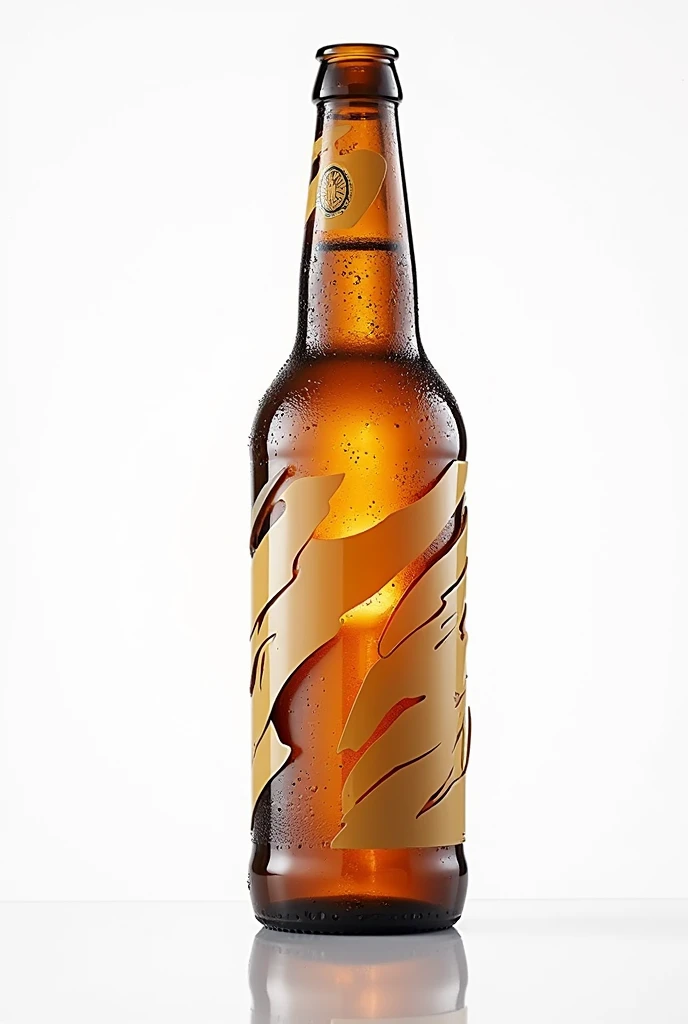 A packaging for beer, Futuristic with a minimalist solid color bottle design, a six pack package, (packaging design) 