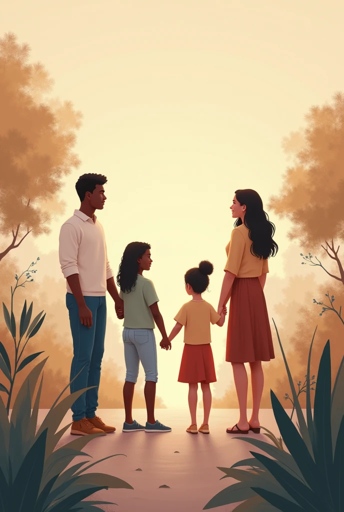 Symbols of Inclusion: Images that represent integration and harmonious coexistence, like intertwined hands or diverse groups.