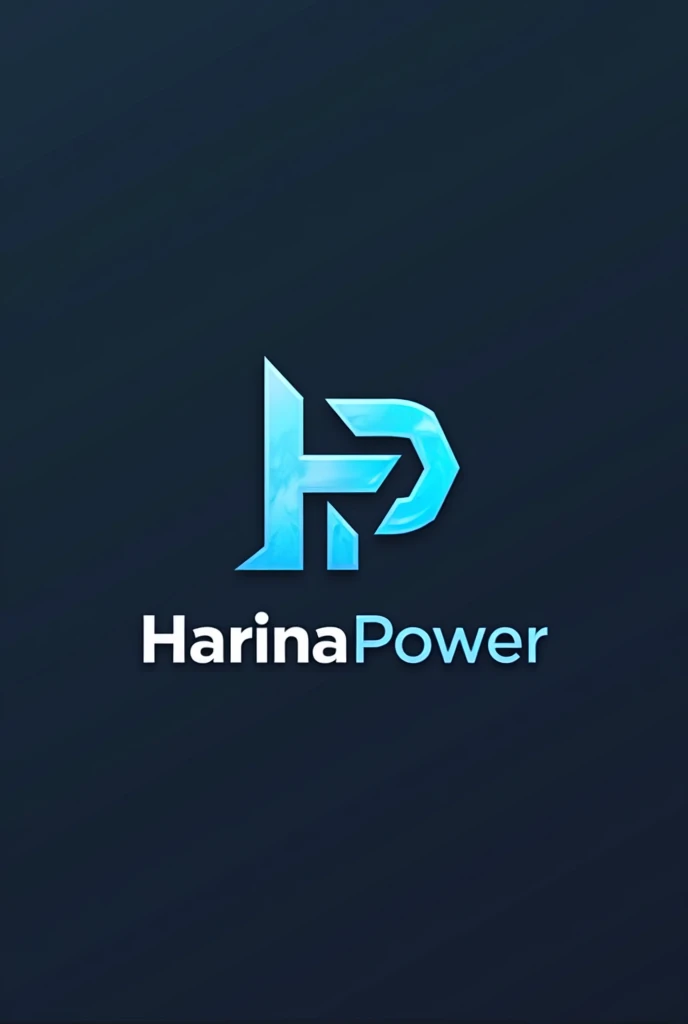 Create a logo for a company with the name "HarinaPower" 
