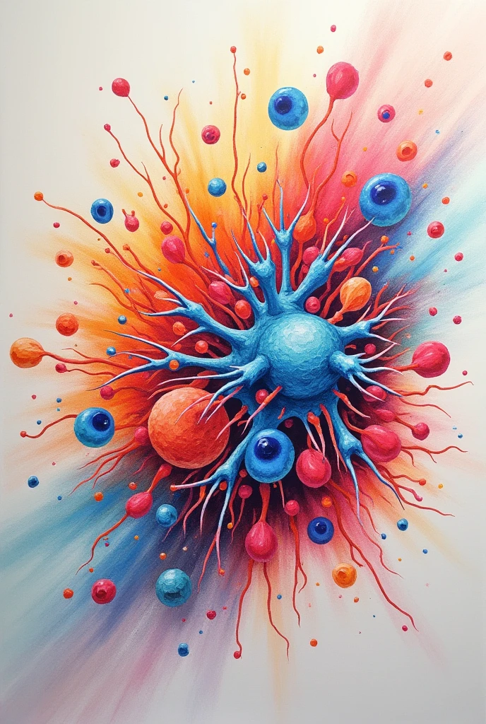 Make a simple drawing (A color) on the processes of adaptation and cell injury:
-Hyperplasia.
Let it be a drawing to draw 