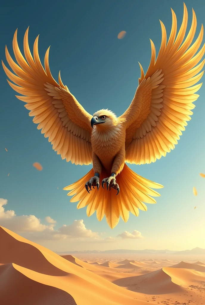 Create a Golden Desert Eagle with name @-4k Viny cravado nela