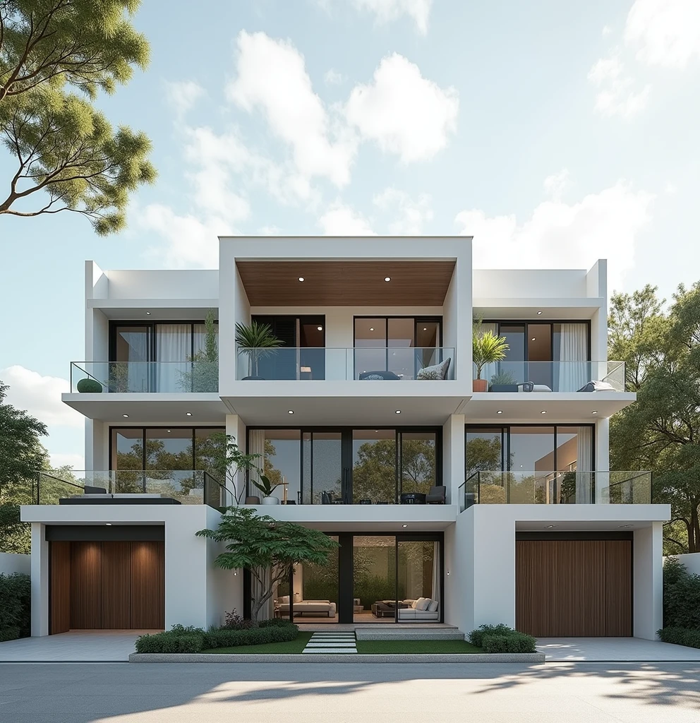 RAW photo,Masterpiece, high quality, best quality, authentic, super detail, townhousevn, exterior, morden house with white wall and glass windows, daylight, archdaily architecture, (high detailed :1.2), 8k uhd, dslr, soft lighting, high quality, film grain, Fujifilm XT3 Negative promt:(normal quality), (low quality), (worst quality), paintings, sketches,lowres, text, cropped, worst quality, low quality, normal quality, signature, watermark, username, blurry,skech,logo,blurry, drawing, sketch, poor quality, ugly, low resolution, saturated, high contrast, oversharpened,low quality, bad anatomy, worst quality,deformed, disfigured, cropped, jpeg artifacts, error, mutation,noise,UnrealisticDream