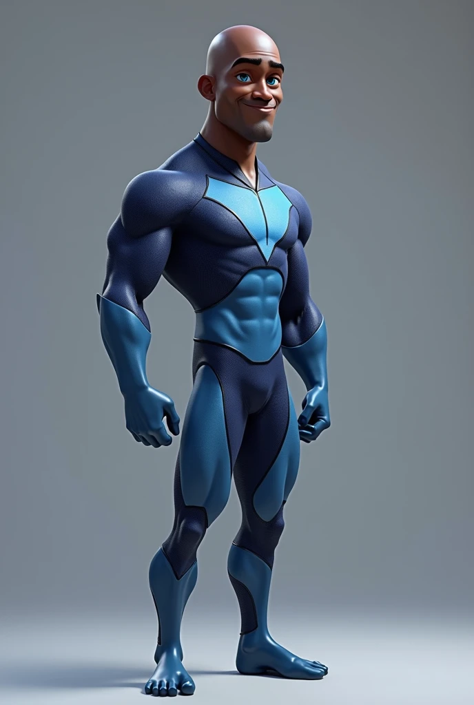 Frozone movie character as he would look in real life