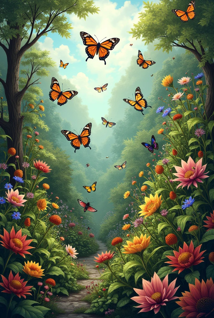 Species diversity, insects, plants that are edible
