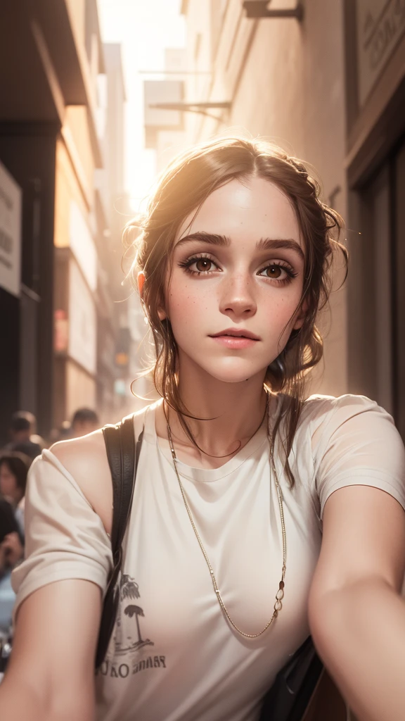 Emma Watson Long Straight hair change background change clothes accurate face