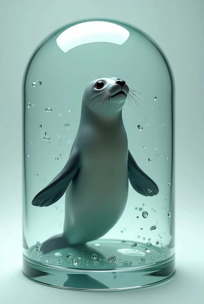 Seal in a glass
