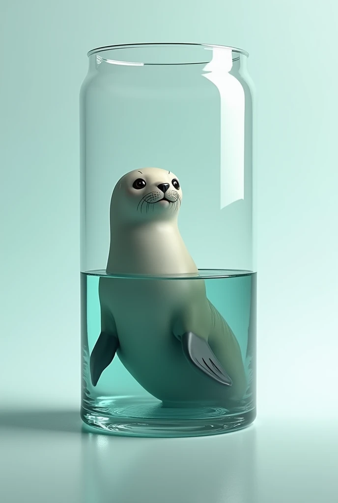 Seal in a glass