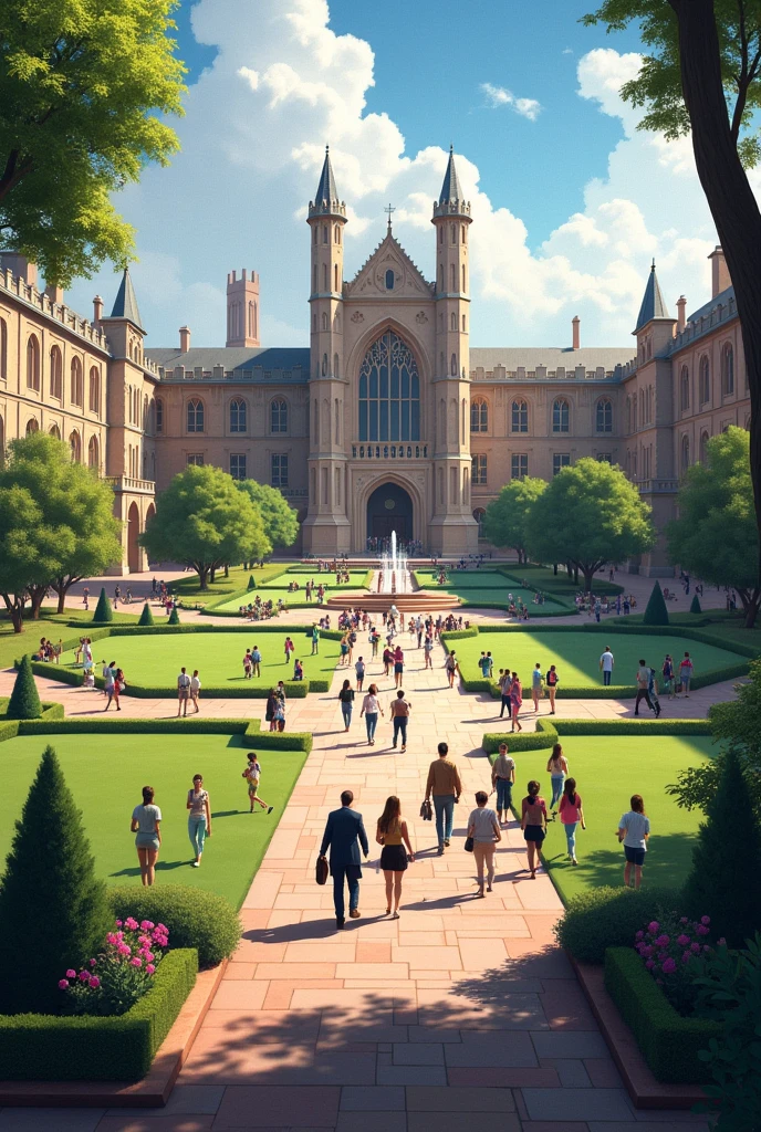 University campus 