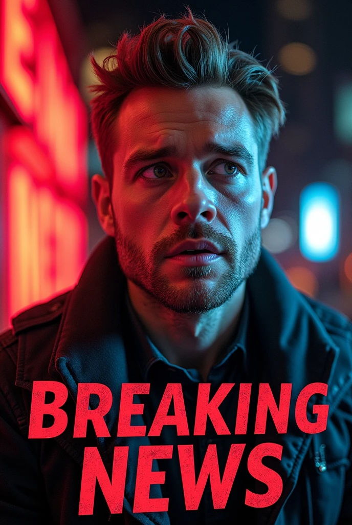 Thumbnail for video and write on it BREAKING NEWS 