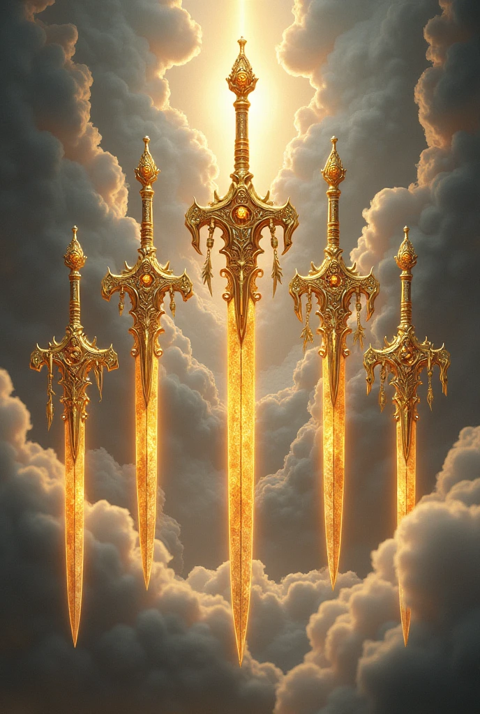 Divine weapons are classic.