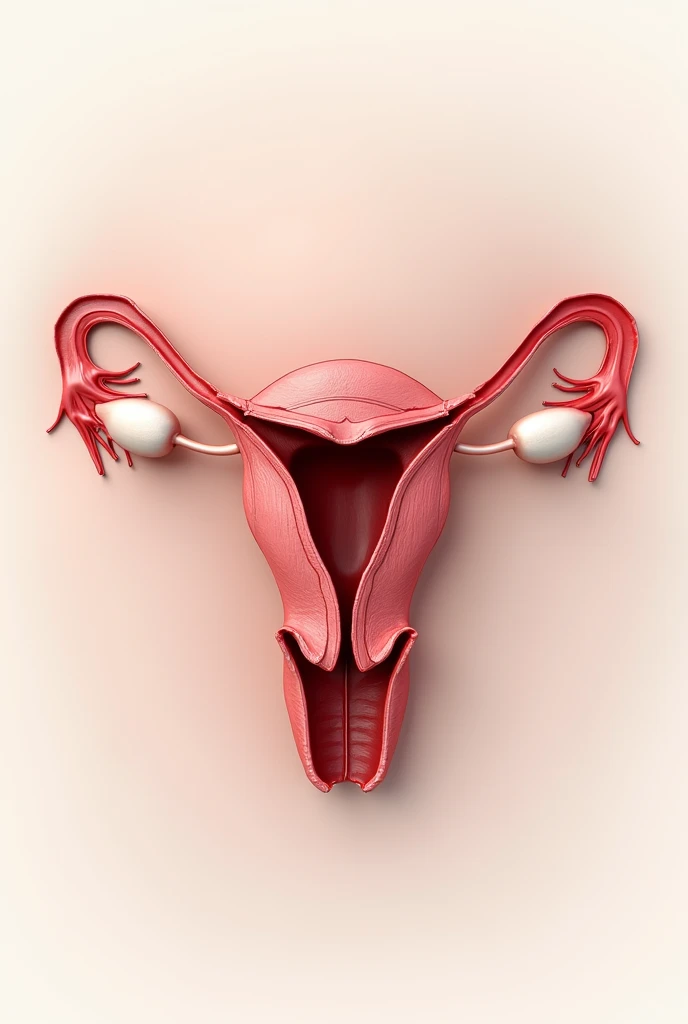 Illustration of female genitalia