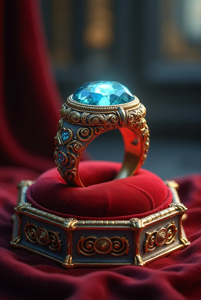 The divine ring is very powerful and beautiful.