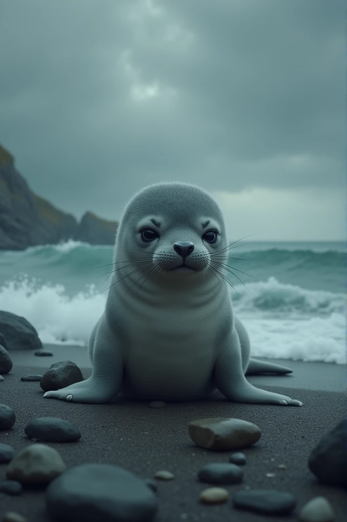 Sad seal