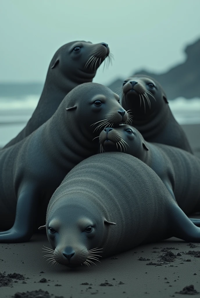 The seals are sadder than this.
