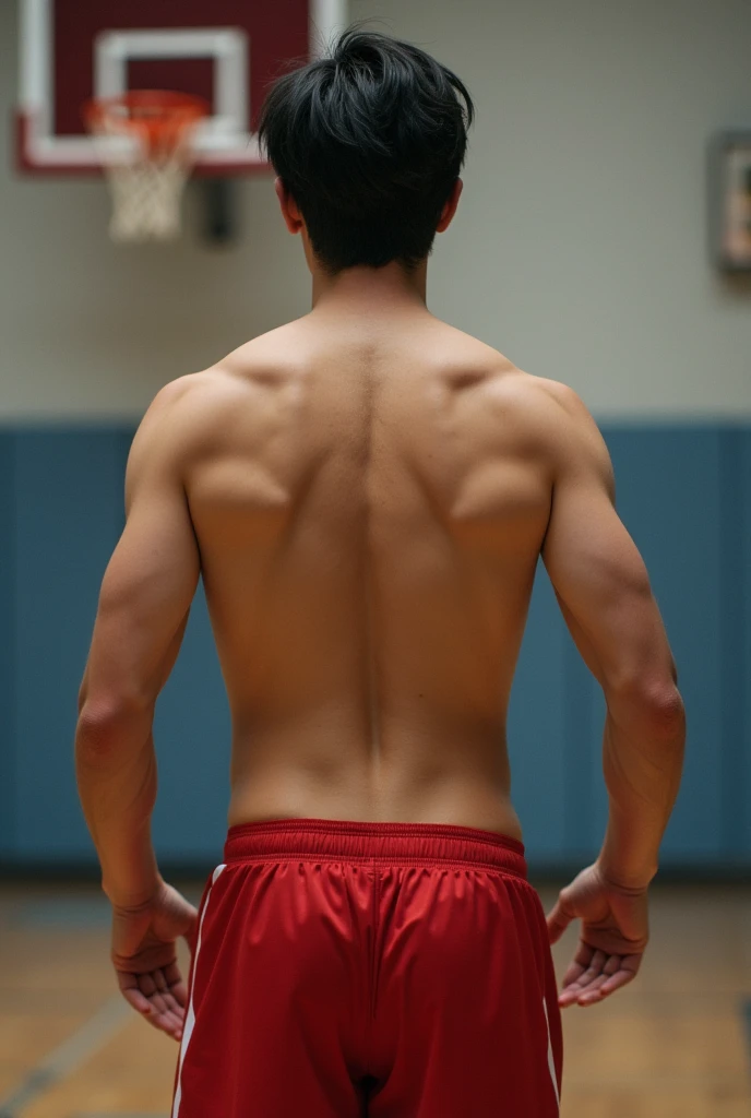 1boy、Photo Quality、Cute handsome man、Mash Hair、Japanese male, 、Completely naked、Full nudity、erection、Huge penis、Highest quality、Realistic、beautiful、Basketball game、Completely naked、Butt Exposed、Full nudity、Naked、All Nude、Completely naked、Dunk Shot