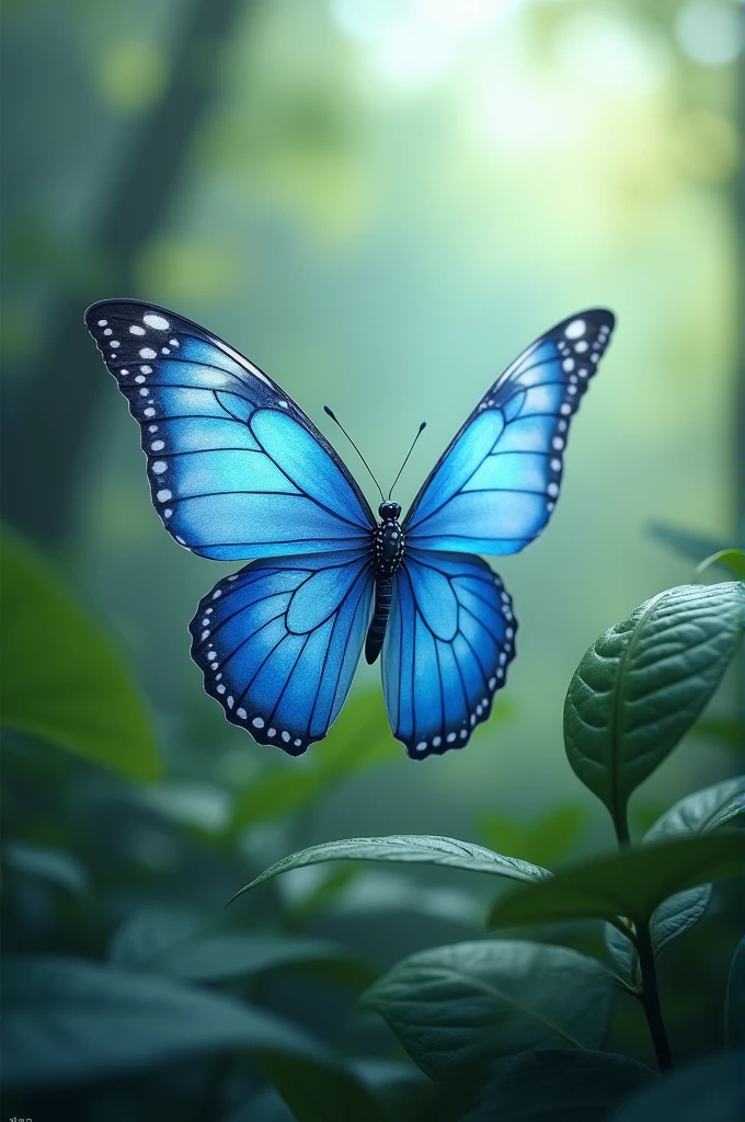 Blue butterfly