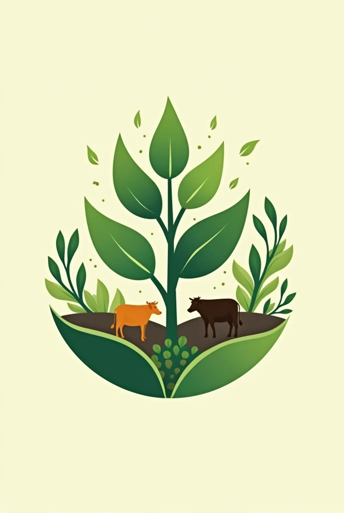 Logo for a project on animal feed and plant fertilizer