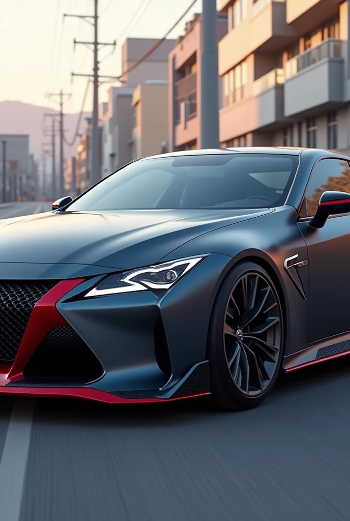 Create a car with the fusion of 350z with skyline r33