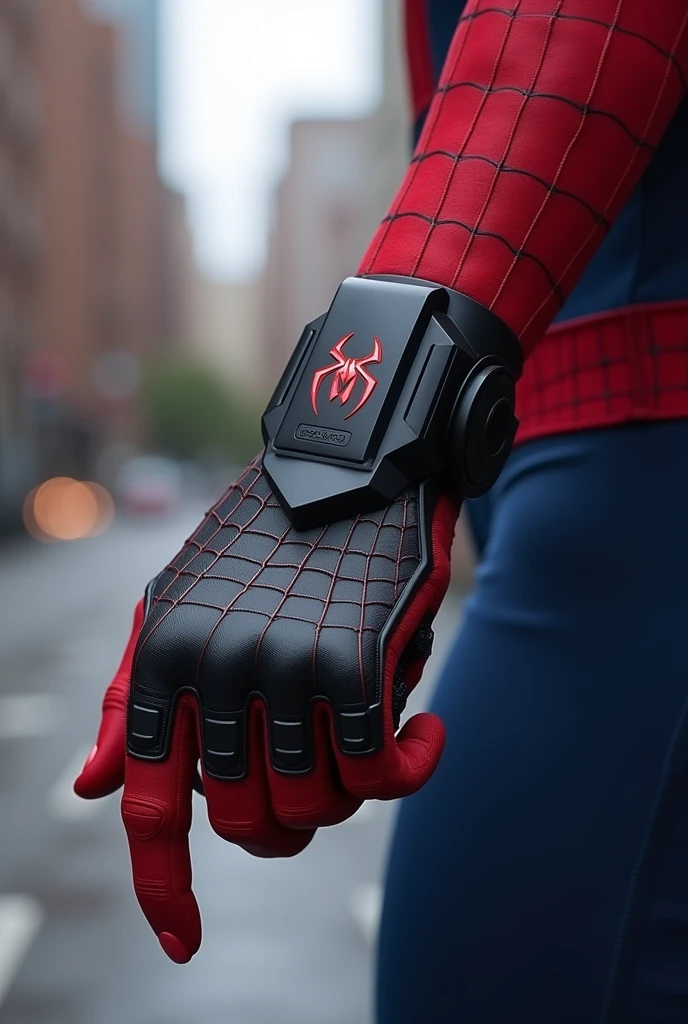 Spider-man web shooter that is a (small glove)