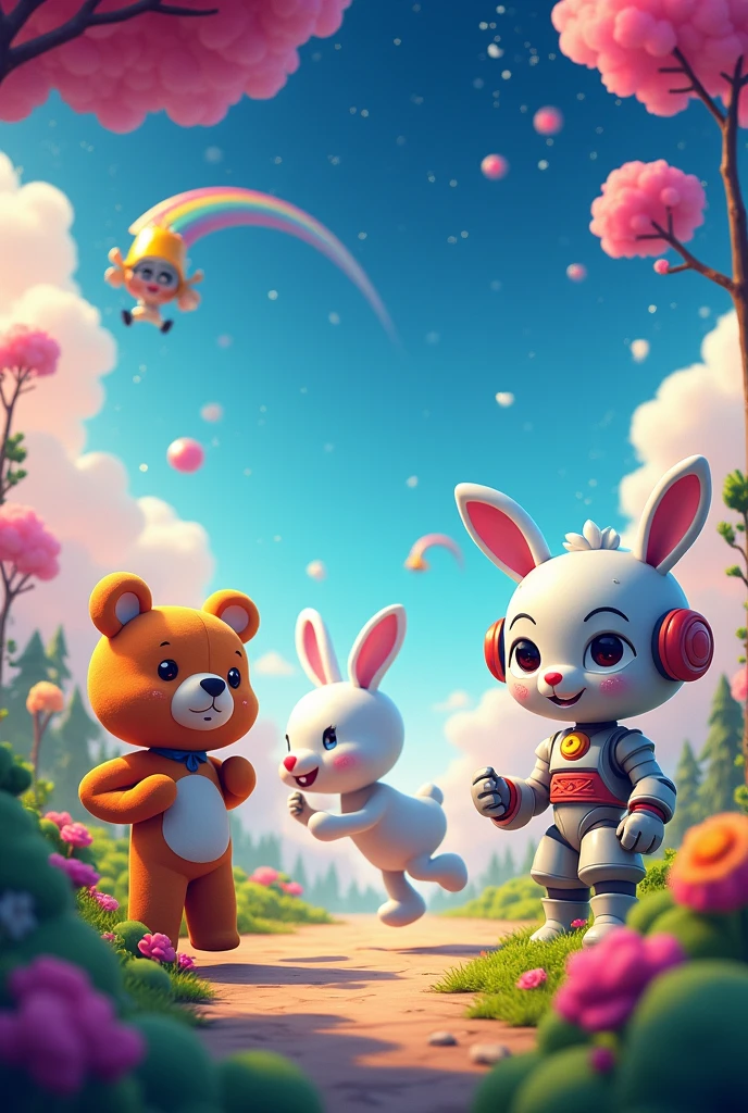 Generate pic youtube channel cover photo, back ground write Anik's Toyland ,
.image width: 2560 pixel and 
.Height :1440
.Aspect Ratio : 16:9
Landscape 